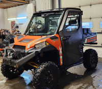 2013 Polaris RANGER 900 WITH CAB, HEATER, WINCH, PORTAL GEAR LIF