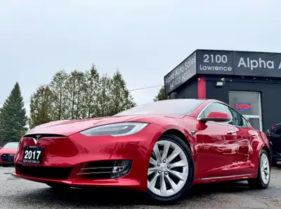 Tesla Model S 75D AWD - Dual Motor - Red Multi Coat Exterior on Black Interior - Carfax Verified - N...