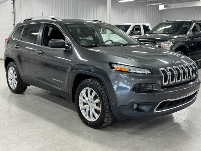 2017 Jeep Cherokee LIMITED - 4WD - CUIR - TOIT PANO - BAS KM - J in Cars & Trucks in Laval / North Shore - Image 3