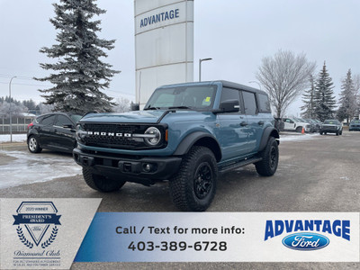 2023 Ford Bronco Wildtrak PRICED TO MOVE, Hard and Soft Top I...