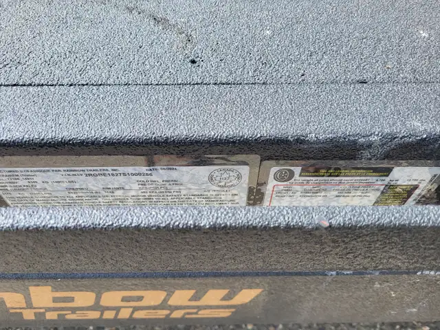 2025 RAINBOW EXPRESS 18' HD EQUIPMENT HAULER in Cargo & Utility Trailers in Fort St. John - Image 8