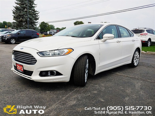 2013 Ford Fusion Titanium | AWD | SAFETY CERTIFIED in Cars & Trucks in Hamilton - Image 4