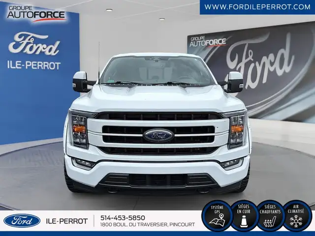 2022 Ford F-150 LARIAT HYBRID, 4X4, NAVIGATION, CUIR62863211514499124