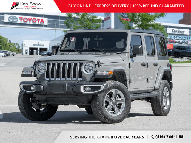 2021 Jeep Wrangler Unlimited Sahara NAVIGATION / LEATHER / PU... in Cars & Trucks in City of Toronto