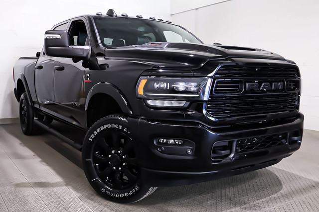 2023 Ram 2500 LIMITED + DIESEL + NIGHT ED + 4X4 + CREW CAB BOITE in Cars & Trucks in Laval / North Shore