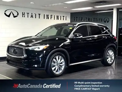 The 2021 Infiniti QX50 Luxe presents a compelling combination of power and sophistication with its e...