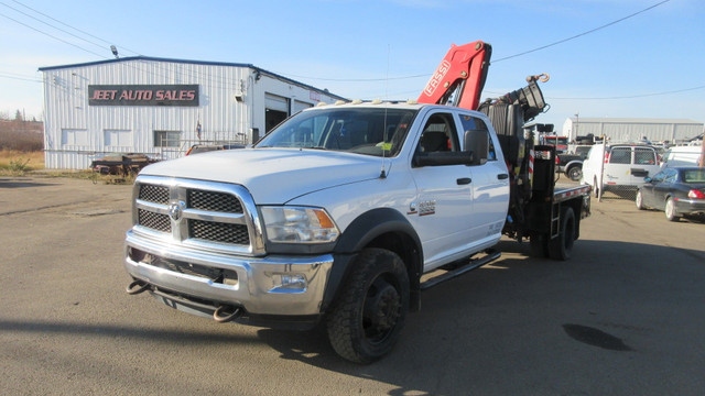 2014 Dodge RAM 5500 SLT CREW CAB WITH FASSI F80 BOOM CRANE in Heavy Equipment in Vancouver - Image 2