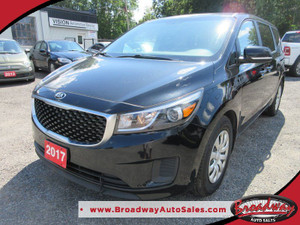 2017 Kia Sedona FAMILY MOVING L-SERIES 7 PASSENGER 3.3L - V6.. CAPTAINS.. STOW-AWAY-3RD-ROW.. ACTIVE-ECO-MODE.. BACK-UP CAMERA.. BLUETOOTH SYSTE