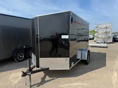 2025 Forest River 6X10 single axle GVWR 2990lbs This is the best value in Ontario features include D...
