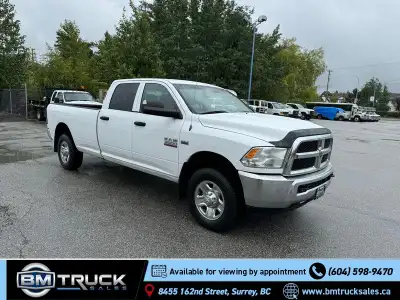 2013 Ram 3500 - 5.7L HEMI V8 - Auto - 1 Ton - Crew Cab - 8 Ft Long Box - 4x4 - Power Windows - Power...