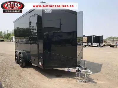LEGACY SERIES ALL ALUMINUM FRAME 7' X 14' TANDEM AXLE CARGO W/ RAMP DOOR AND POLYCORE PANEL UPGRADE!...
