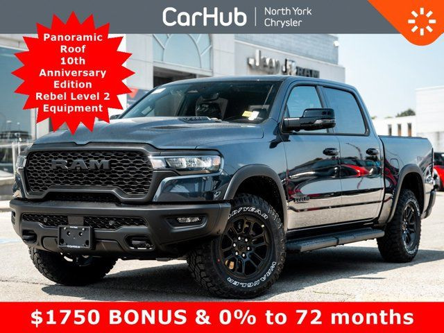 2025 Ram 1500 REBEL Panoroof Air Suspension 10th Anniversary in Cars & Trucks in City of Toronto