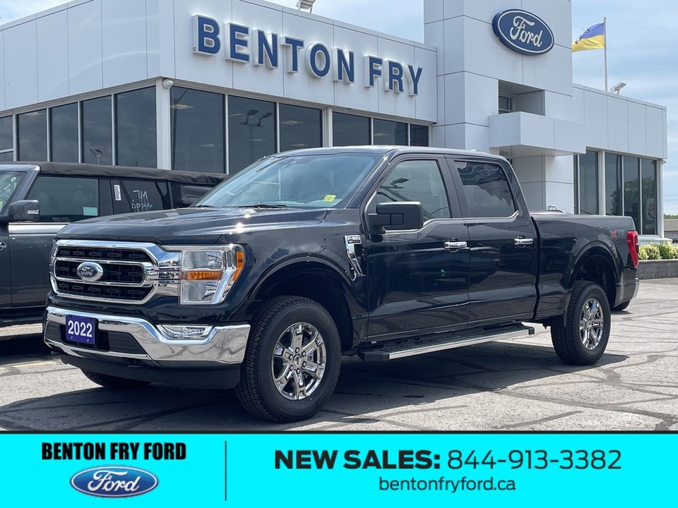  2022 Ford F-150 XLT XTR CREW 300 PKG 18" WHEELS CLASS IV TRAILER HITCH