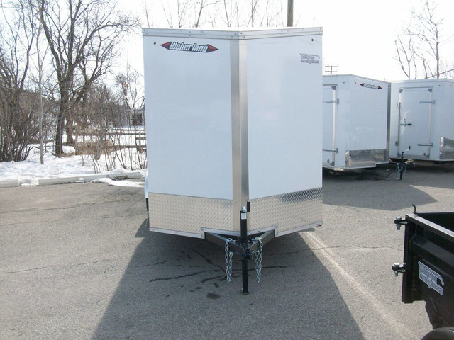 2024 Weberlane CARGO 6' X 12' V-NOSE 1 ESSIEUX 3 PORTES CONTRAC in Travel Trailers & Campers in Laval / North Shore - Image 2