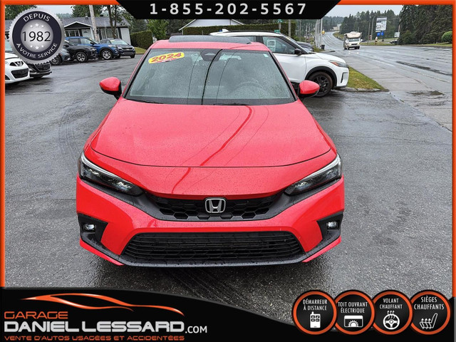 Honda Civic Hatchback SPORT TOURING 1.5 L, MAG 18", CUIR TOIT, D in Cars & Trucks in St-Georges-de-Beauce - Image 4