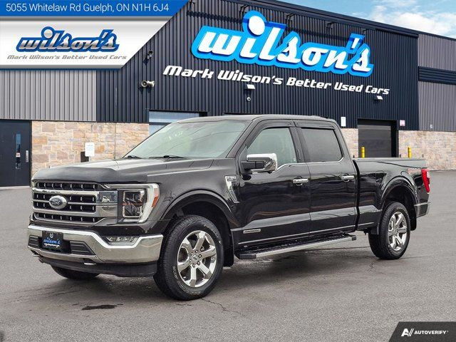 2021 Ford F-150 LARIAT Crew 4X4 | 3.5L PowerBoost Hybrid | 502A in Cars & Trucks in Guelph