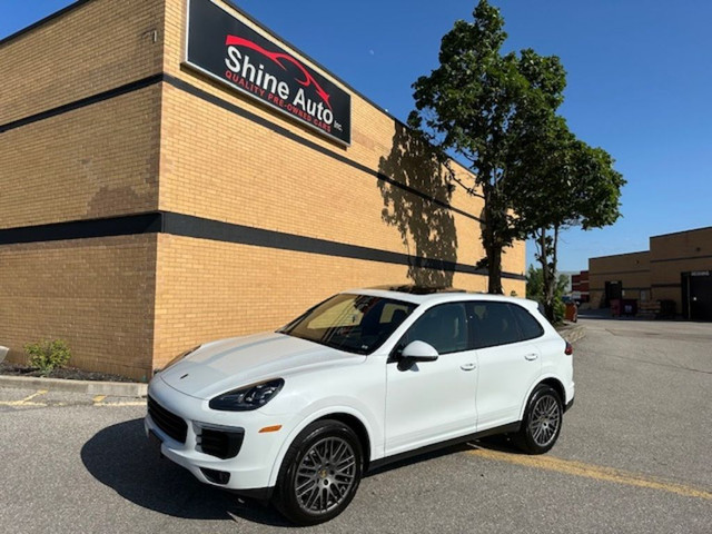 2018 Porsche Cayenne Platinum Edition AWD CLEAN CARFAX SERVICE R in Cars & Trucks in Mississauga / Peel Region