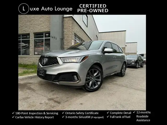 2019 Acura MDX A-Spec, LEATHER, SUNROOF, NAV, LOADED! in Cars & Trucks in Ottawa - Image 2