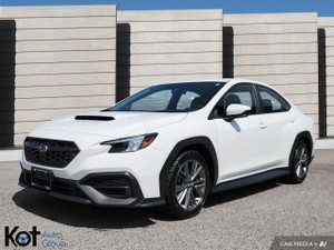 2023 Subaru WRX AWD, Manual Transmission, Turbocharged Boxer, Heated Seats and a Rearview Camera !