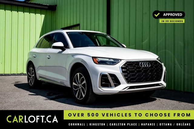 2023 Audi Q5 Progressiv 45 TFSI quattro • SUNROOF • HEATED LEATH in Cars & Trucks in Cornwall