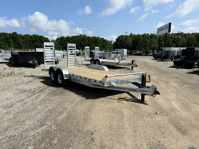 Canada Trailers Galvanized Car Hauler Trailer 10,800 lbs. GVWR is $9,245.00 ! Ord: 79038 - Ser: 2CPU...