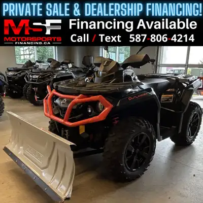 FINANCE ANYTHING IN CANADA PRIVATE SALE & DEALERSHIP FINANCING CALL / TEXT 587-806-4214 APPLY NOW @...