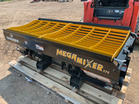 Mega Mixer, Side Discharging Bucket for Skid Steer