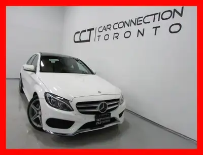 2015 MERCEDES BENZ C400 4MATIC CARPROOF VERIFIED, CLEAN TITLE 141,000KM AUTOMATIC TRANSMISSION WHITE...