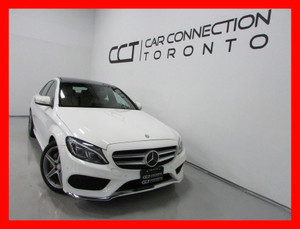 2015 Mercedes-Benz C-Class C400 4MATIC *NAVI/BACKUP CAM/LEATHER/PANO ROOF/AMG PKG!!*