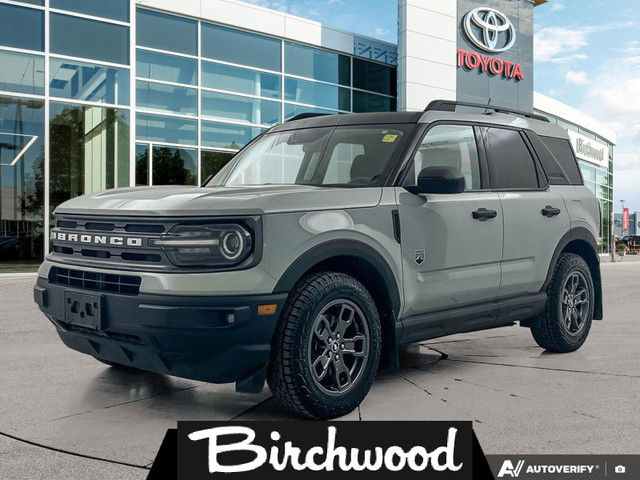 2022 Ford Bronco Sport Big Bend | New Tires | Local | No Acciden in Cars & Trucks in Winnipeg