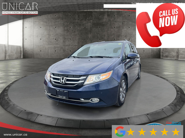 2014 Honda Odyssey No Accidents Touring Blind Spot NAV Backup CA in Cars & Trucks in Markham / York Region - Image 3