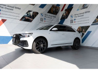 2019 Audi Q8 quattro 55 Progressiv Glacier White Metallic 3.0L TFSI quattro 8-Speed Automatic with T... (image 4)