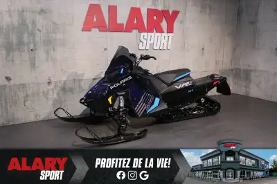Cette MOTONEIGE POLARIS 650 INDY VR1 137 2025 EXCLUSIF SNOWCHECK est disponible DÈS MAINTENANT! Cont...