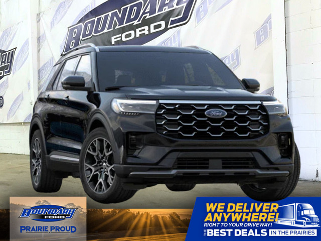 2025 Ford Explorer PLATINUM | ULTIMATE PKG | HTD/CLD LEATHER SEA in Cars & Trucks in Lloydminster
