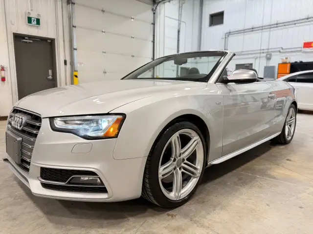 2013 AUDI S5 PREMIUM S-LINE *CONVERTIBLE *FULLY LOADED *SAFETIED dans Autos et camions dans Winnipeg - Image 3