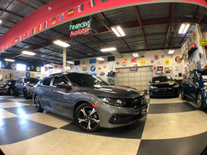 2020 Honda Civic SPORT AUTO SUNROOF B/SPOT L/ASSIST CARPLAY CAMERA