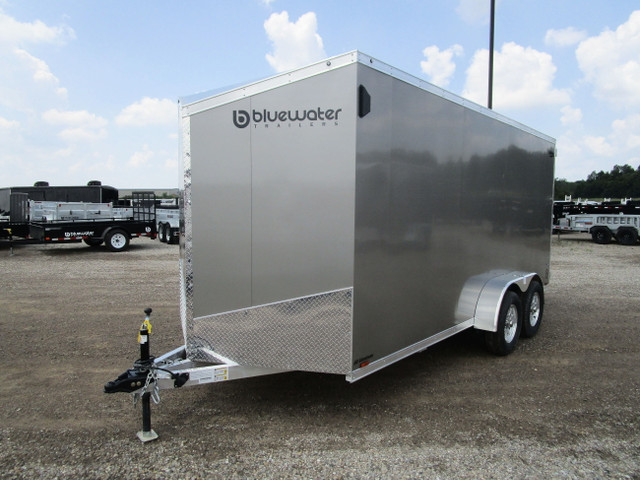 2023 Lightning Aluminum Lightning Cargo Trailer - 7' x 16'! in Cargo & Utility Trailers in London - Image 4