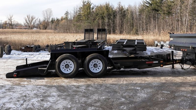 5 Ton Hydraulic Drop Deck Trailer in Cargo & Utility Trailers in Ottawa - Image 4