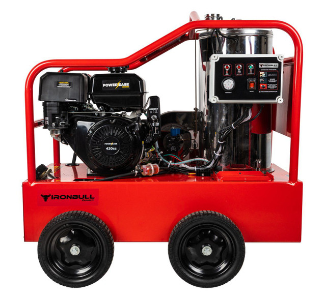 2024 IronBull Hot Water Pressure Washer 4,000PSI 4.0GPM (7 IN ST in Heavy Equipment in London - Image 4