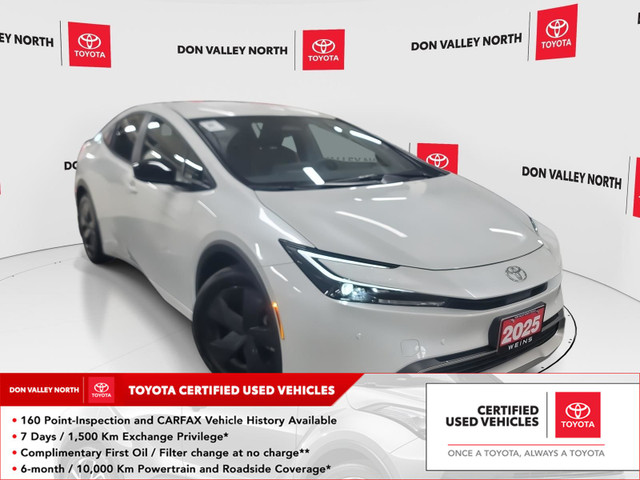 2025 Toyota Prius Plug-In Hybrid SE CERTIFIED | ACCIDENT FREE... in Cars & Trucks in City of Toronto