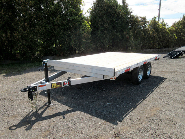 12' Aluminum Flatbed Trailer - Made in Canada in Cargo & Utility Trailers in Oakville / Halton Region - Image 4