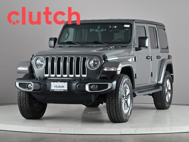 2021 Jeep Wrangler Unlimited Sahara 4X4 w/ Apple CarPlay, Heated in Cars & Trucks in Ottawa