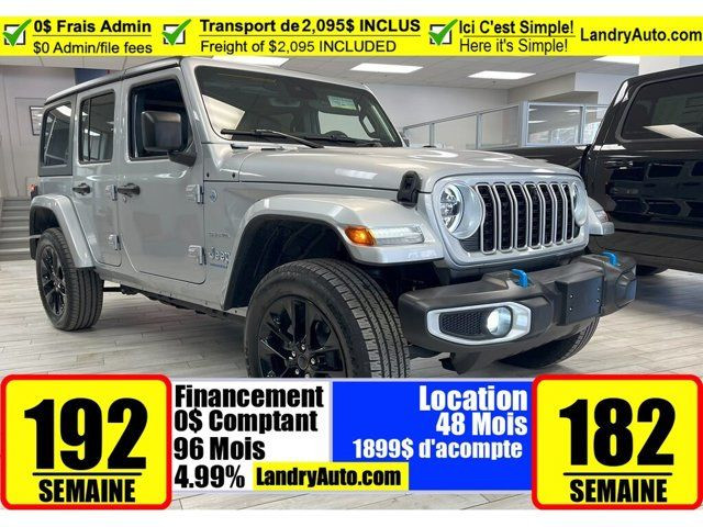 2024 Jeep Wrangler 4xe Sahara in Cars & Trucks in Laval / North Shore