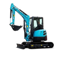 New Zero Turn Excavator 3.5T Swing Boom, AC And Hydraulic Thumb 