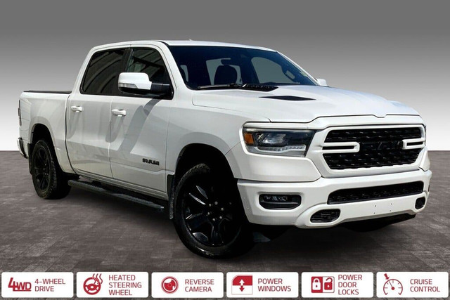 2022 Ram Ram 1500 SPORT CREW CAB 4X4 in Cars & Trucks in Strathcona County - Image 2
