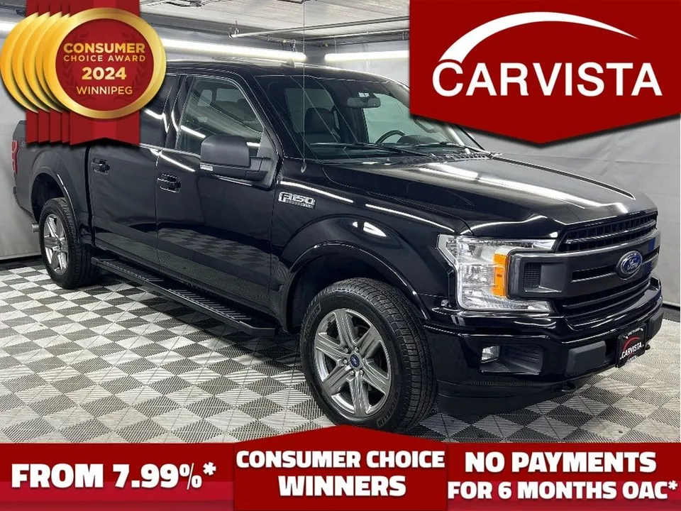 2019 Ford F-150 XLT SPORT - CREW - ECOBOOST- 5'5 BOX - SUNROOF