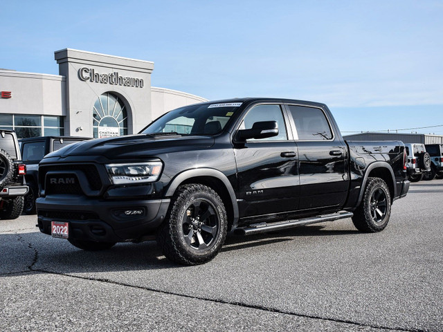 2022 RAM 1500 Rebel REBEL NIGHT EDITION RAM BOX NAV SUNROOF in Cars & Trucks in Chatham-Kent