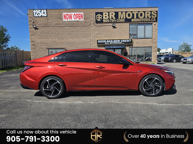 2022 Hyundai Elantra No Accidents Reported | N Line | Sun Roof in Cars & Trucks in Mississauga / Peel Region - Image 4