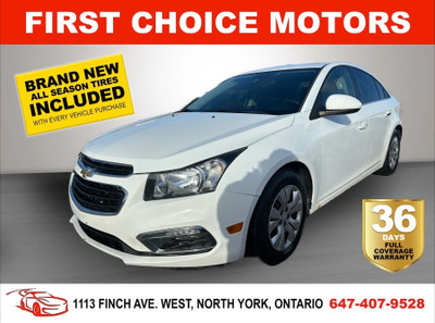 2016 CHEVROLET CRUZE LIMITED LT ~MANUAL, FULLY CERTIFIED WITH WA