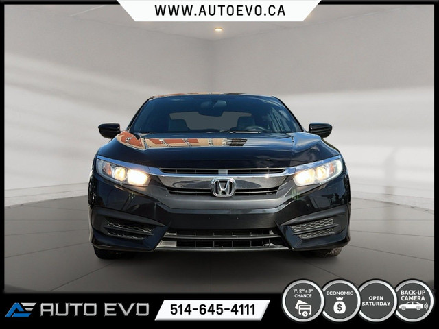 2016 Honda Civic LX COUPE * MAGS * CAMERA * SIEGE CHAUFFANT * CL in Cars & Trucks in City of Montréal - Image 2